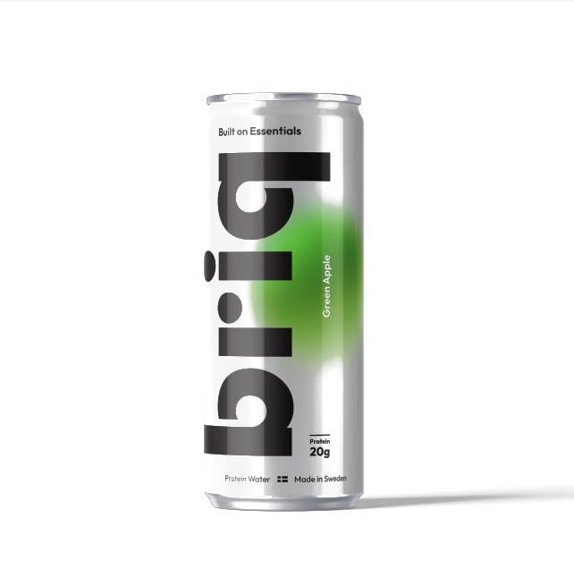 green apple 330 ml · 20 g protein · 0 g socker · 78 kcal